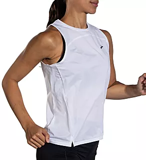 Sprint Free Semi Fitted Tank 2.0 White 2X