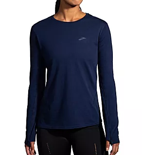 Distance 2.0 Long Sleeve T-Shirt Navy XL