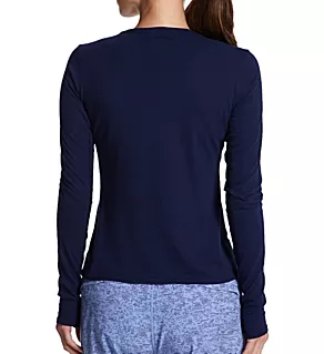 Distance 2.0 Long Sleeve T-Shirt Navy XL