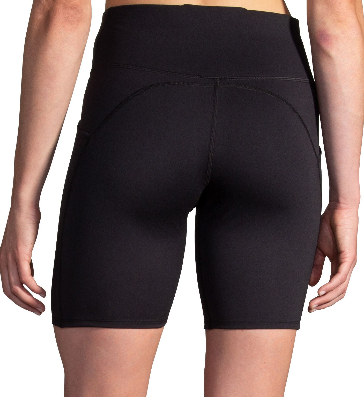 Brooks Spark 8 Inch Short Tight Black M  - Image 2