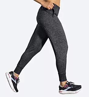 Luxe Super Soft UPF 50+ Jogger Pant with Pockets Heather/Black 2XL