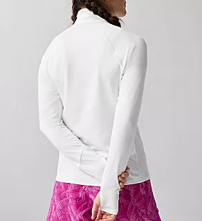 Dash DriLayer 1/2 Zip 3.0 White S