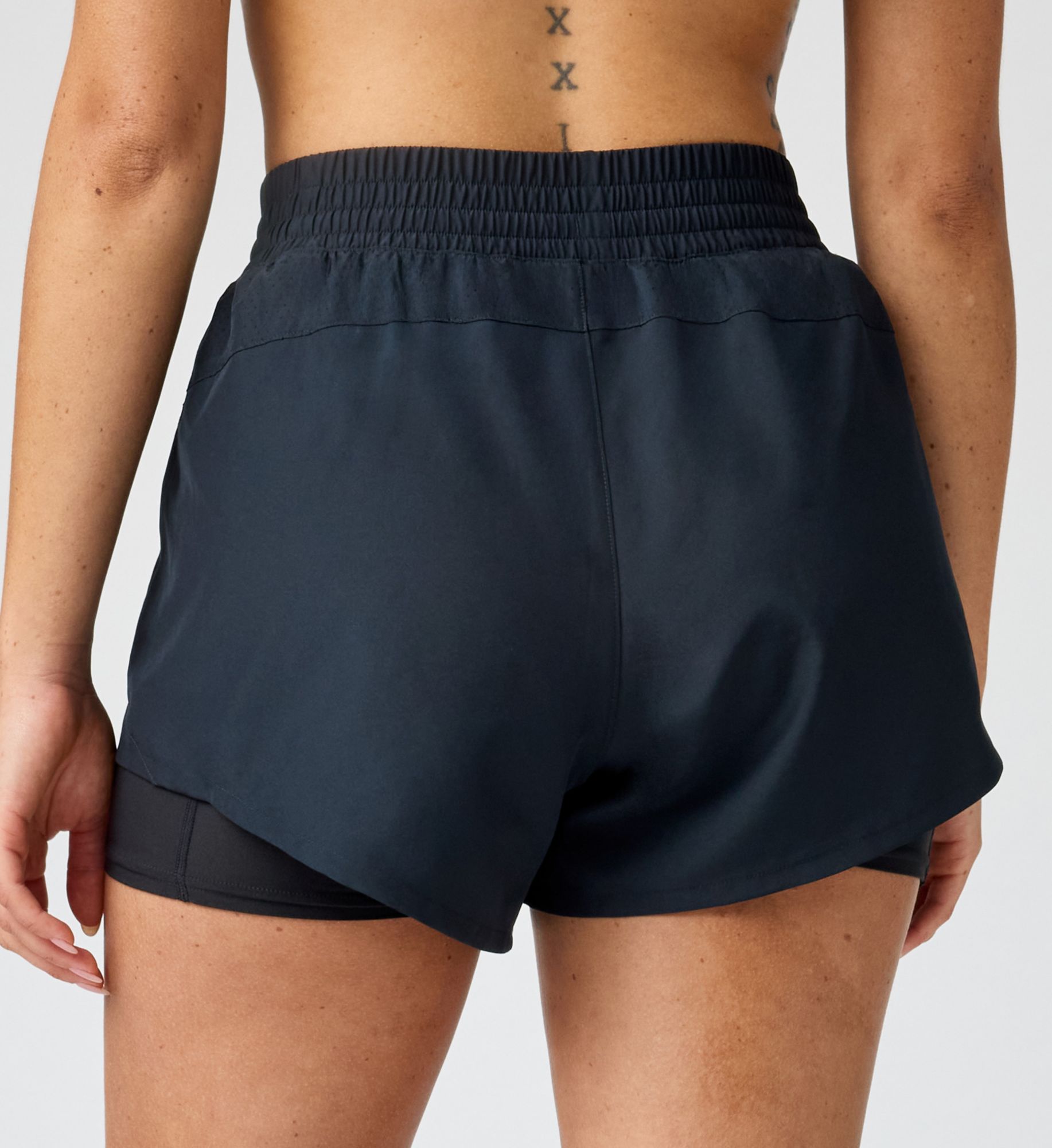 Brooks Dash 2-IN-1 Short 221754  – Main View  – Front View  – Back View