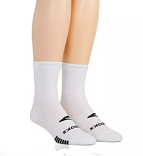 Ghost Lite Crew Sock - 2 Pack White L