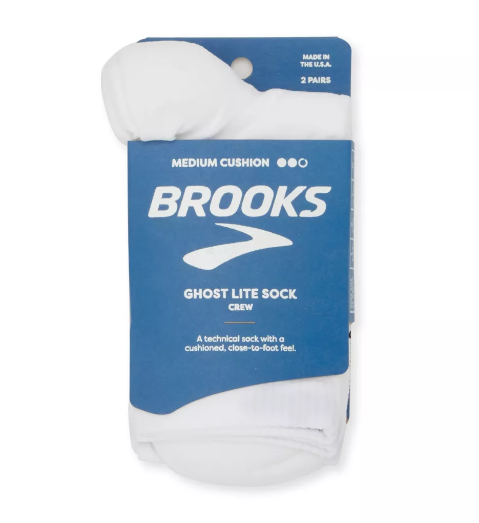Brooks Ghost Lite Crew Sock - 2 Pack 280490 - Image 1