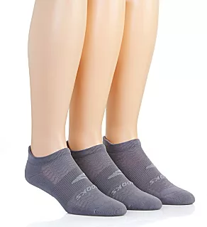 Run-In No-Show Sock - 3 Pack Asphalt L