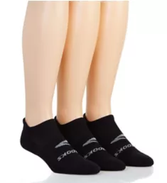 Run-In No-Show Sock - 3 Pack Black S