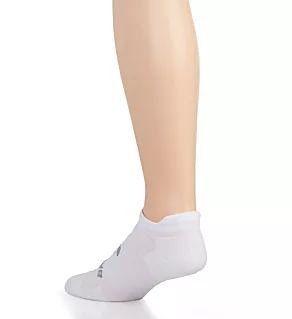 Run-In No-Show Sock - 3 Pack White L