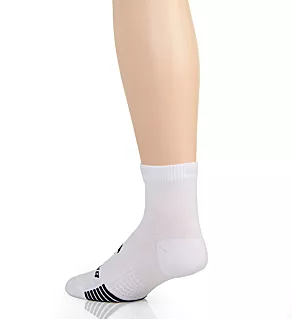 Ghost Lite Quarter Sock - 2 Pack White L