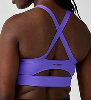 Luxe Strappy Bra Violet 2X