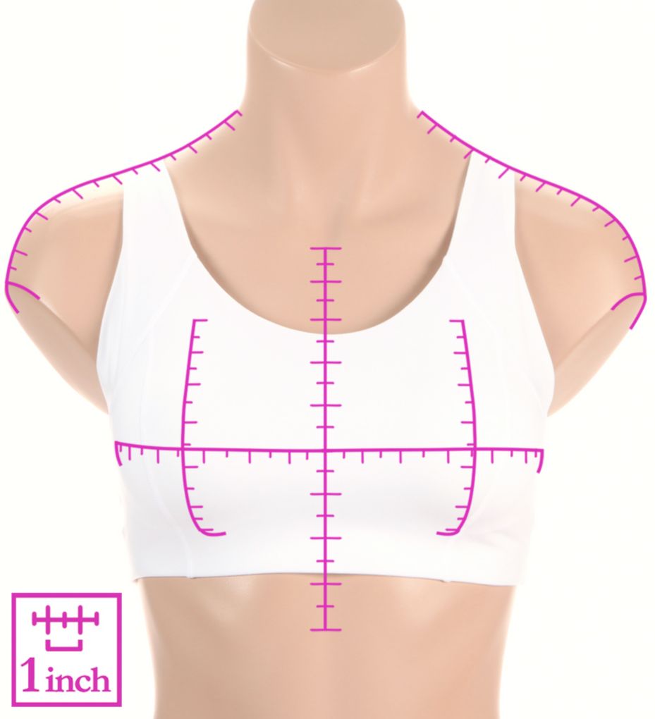 Brooks Chaser Medium Impact Padded Bra 300648 - Image 3