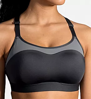 Dare Racerback DriLayer Wireless Sports Bra Asphalt 34B