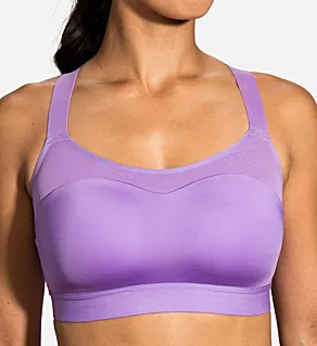 Dare Racerback DriLayer Wireless Sports Bra Heliotrope 36D