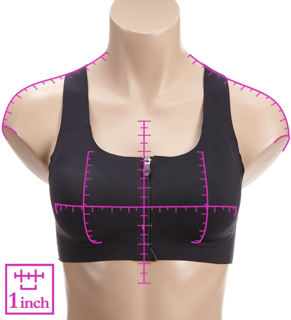 Brooks Dare Zip Front DriLayer Sports Bra 350075 - Image 3