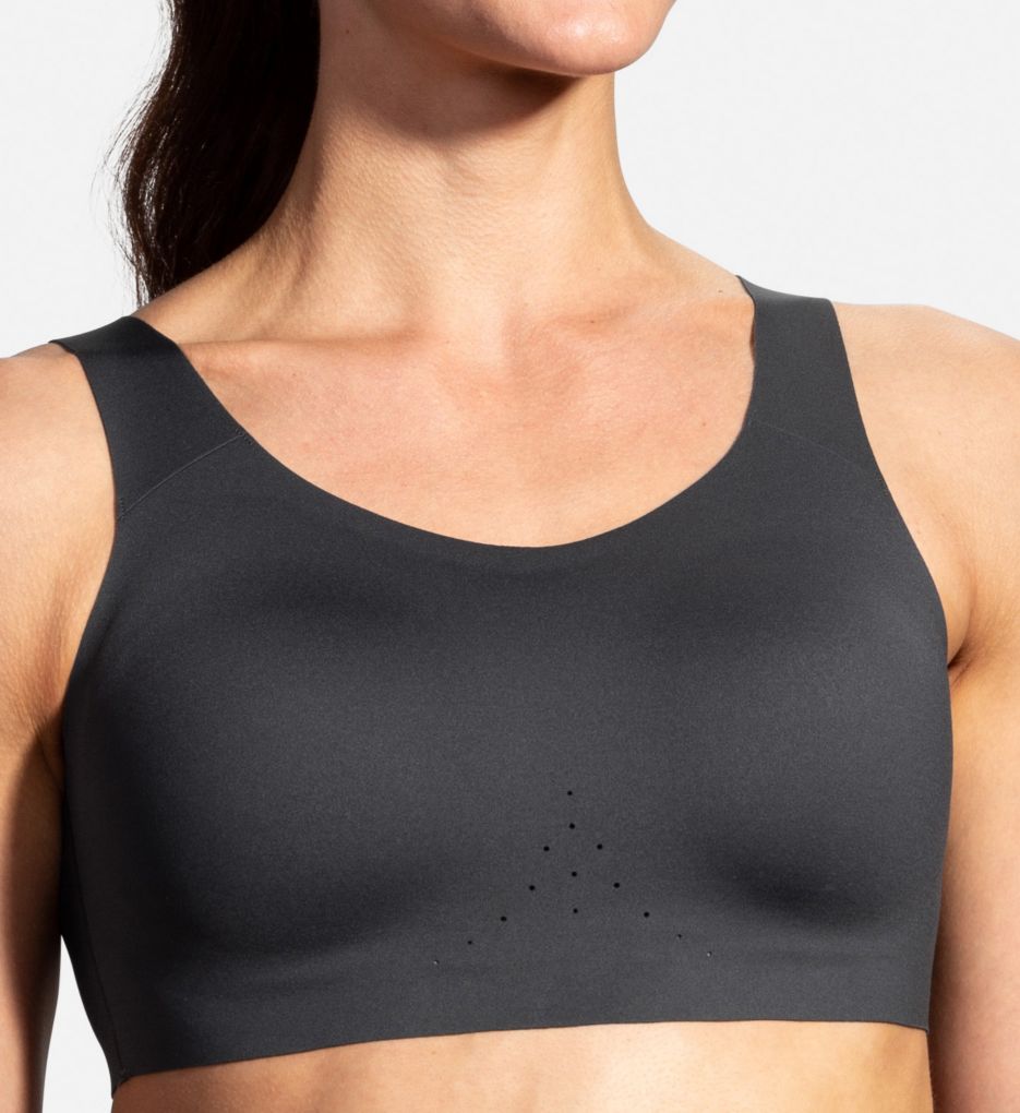 Dare Scoopback DriLayer Sports Bra Asphalt 40C/D by Brooks