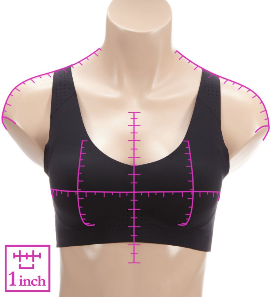 Brooks Dare V Neck Sports Bra 350079 - Image 3