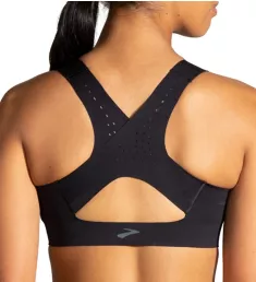 Dare Zip Front 2.0 DriLayer Sports Bra Black 32C/D