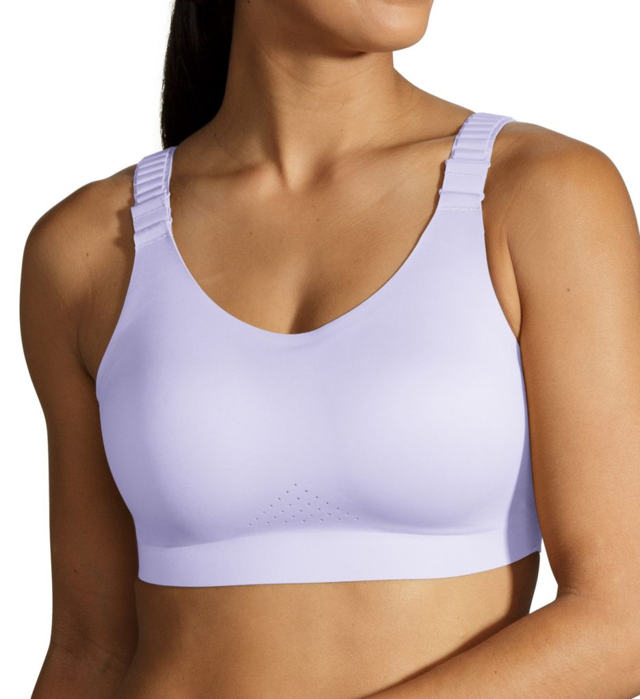 Brooks (2542791): Brooks 350086 Dare Scoopback 2.0 DriLayer Sports Bra (Violet Dash 38DD/E)