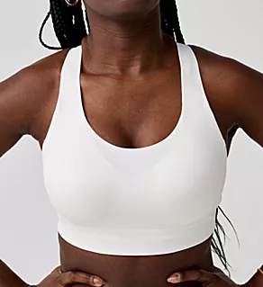 Limitless Racerback High Support Bra White 34C
