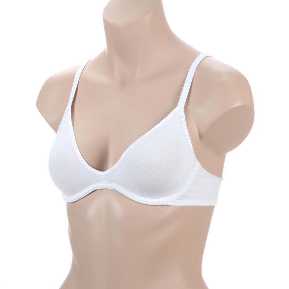 Cotton to a Tee Scoop Underwire Bra