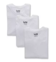 100% Cotton Crew Neck T-Shirts - 3 Pack