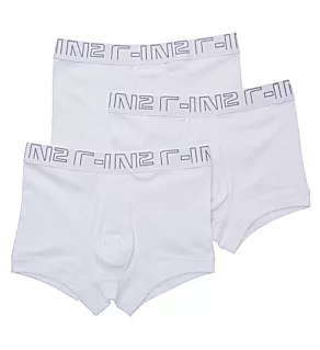 100% Cotton Low Rise Trunks - 3 Pack