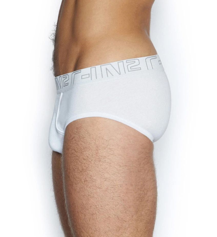 100% Cotton Bi-Fly Profile Briefs - 3 Pack-fs