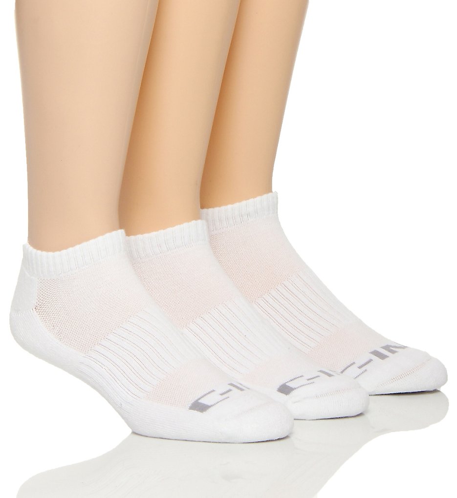 C-in2 2000 Core Lo No Show Socks - 3 Pack (White)
