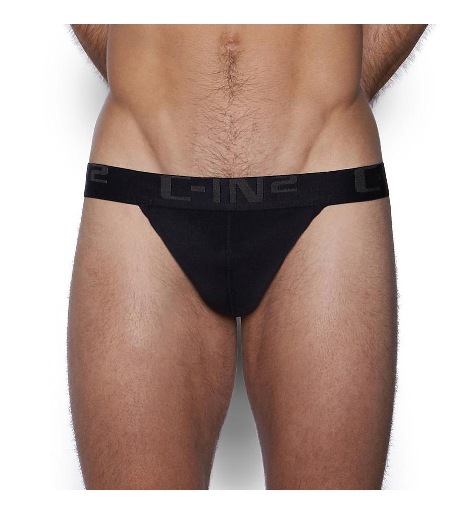 C-in2 4002 Core Y Back Thong (Black)