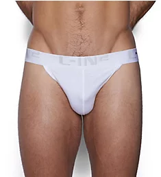 Core Y Back Thong WHT S