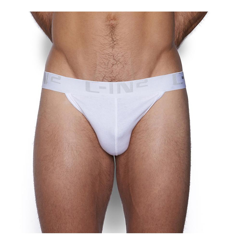 C-in2 4002 Core Y Back Thong (White)