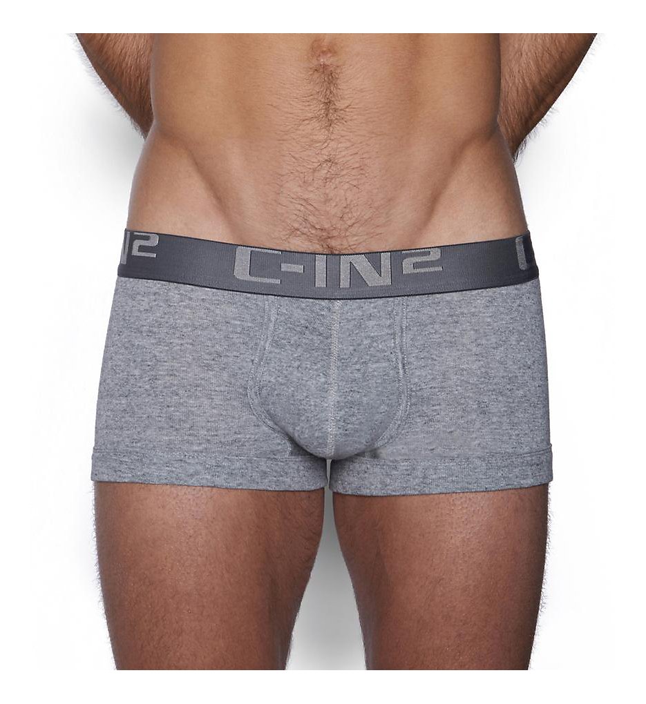 C-in2 4023 Core Low No Show Army Trunk (Grey)