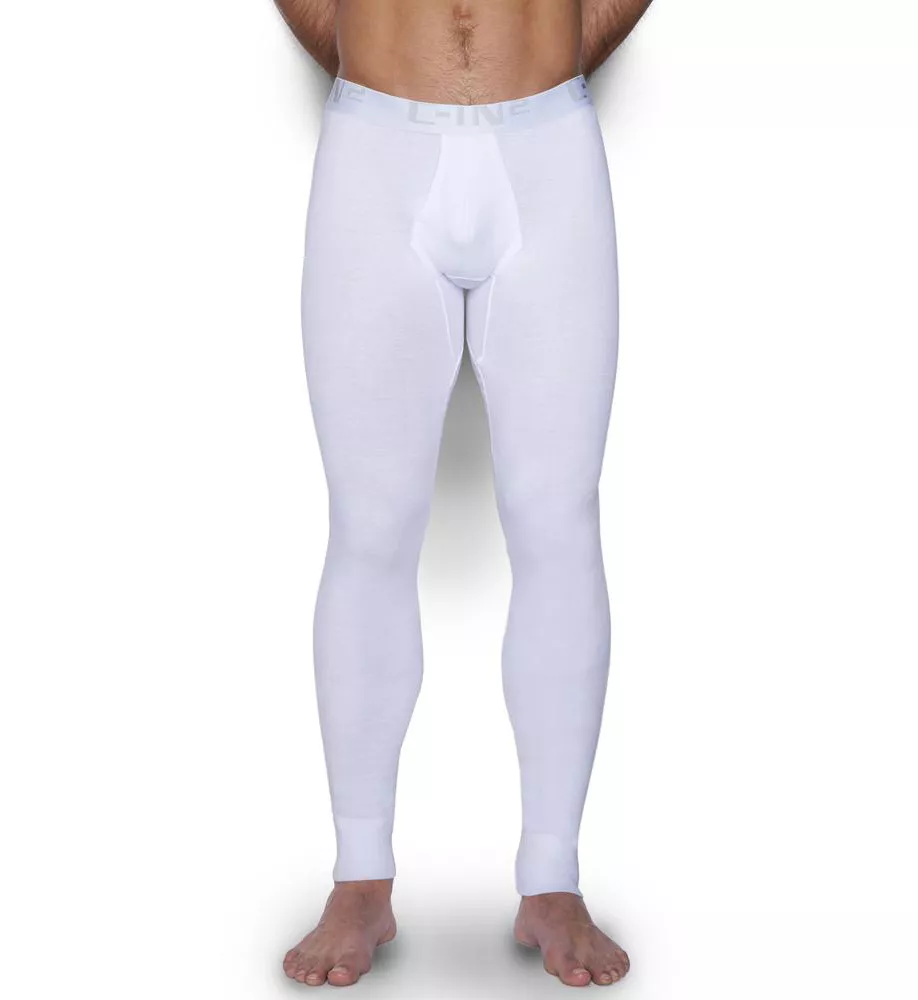Core 100% Cotton Long Underwear WHT S