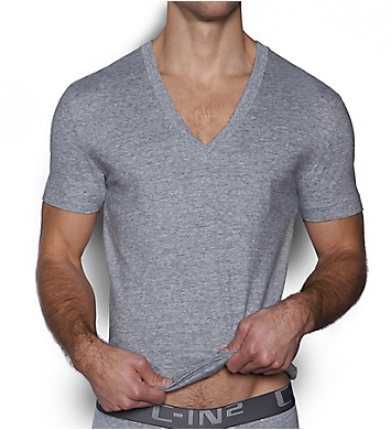 C-in2 Core Deep V-Neck Pima Cotton T-Shirt