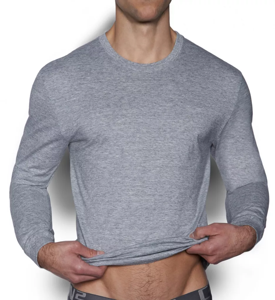 Core Long Sleeve Crew Neck T-Shirt greylm XL