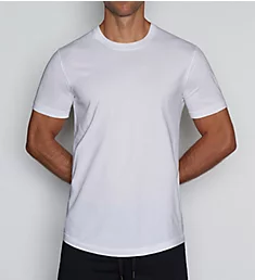 Core Classic 100% Pima Cotton Crew T-Shirt WHT S