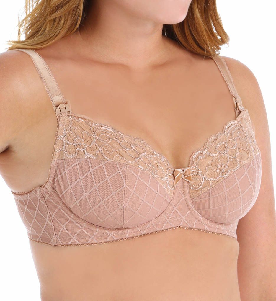 Licorice Twist Balconette Nursing Bra