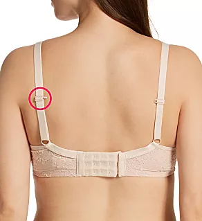 Waffles 3D Spacer Foam Underwire Nursing Bra Nude 32C
