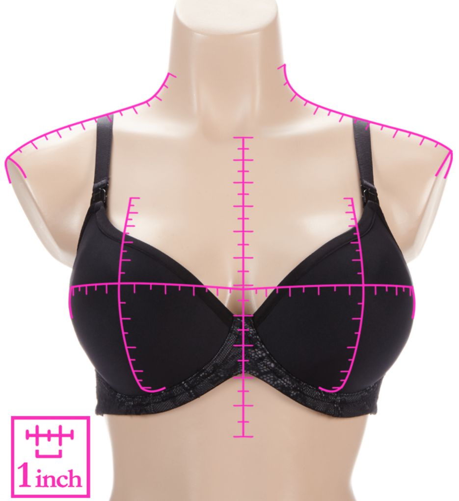 Waffles 3D Spacer Foam Underwire Nursing Bra-ns7