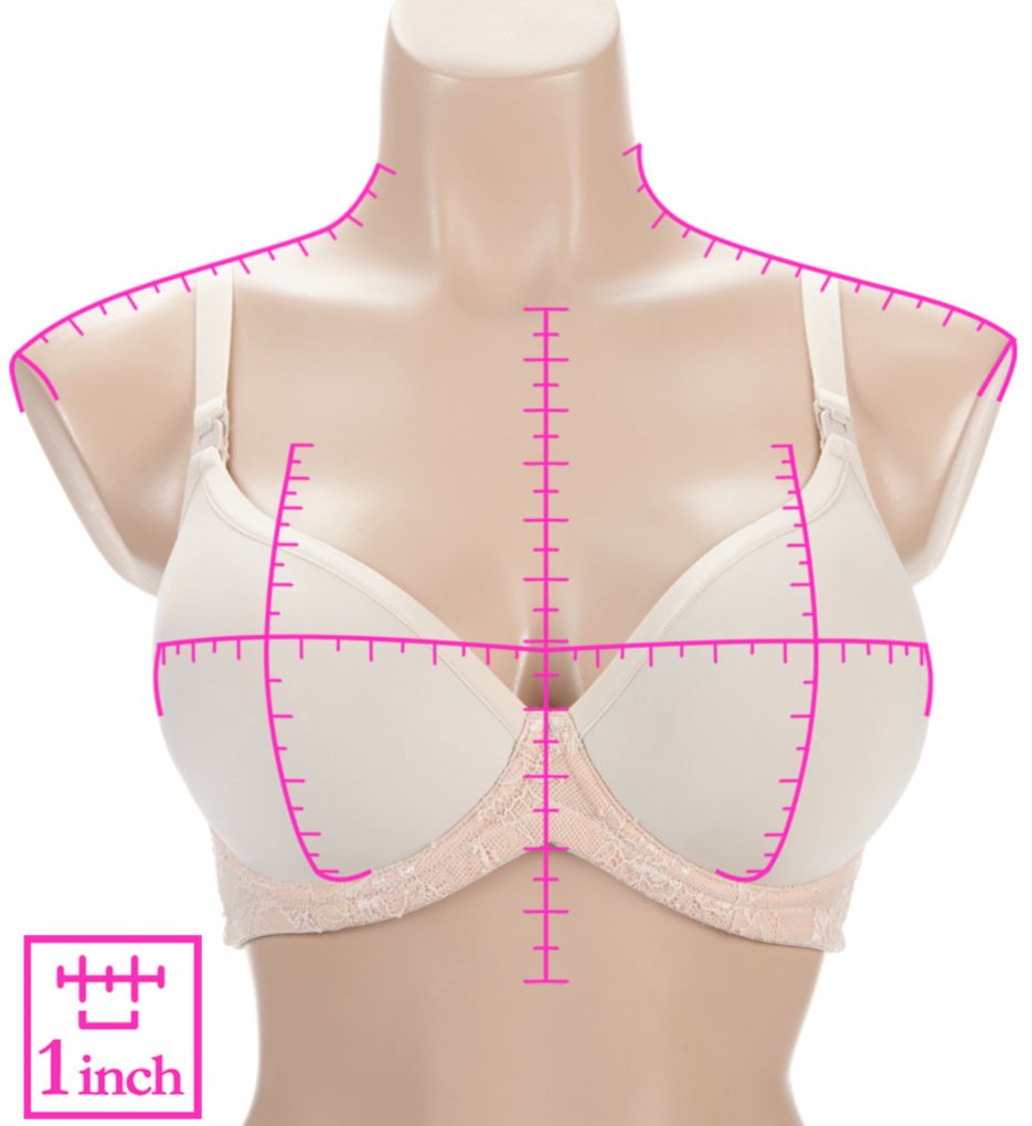 Waffles 3D Spacer Foam Underwire Nursing Bra-ns7