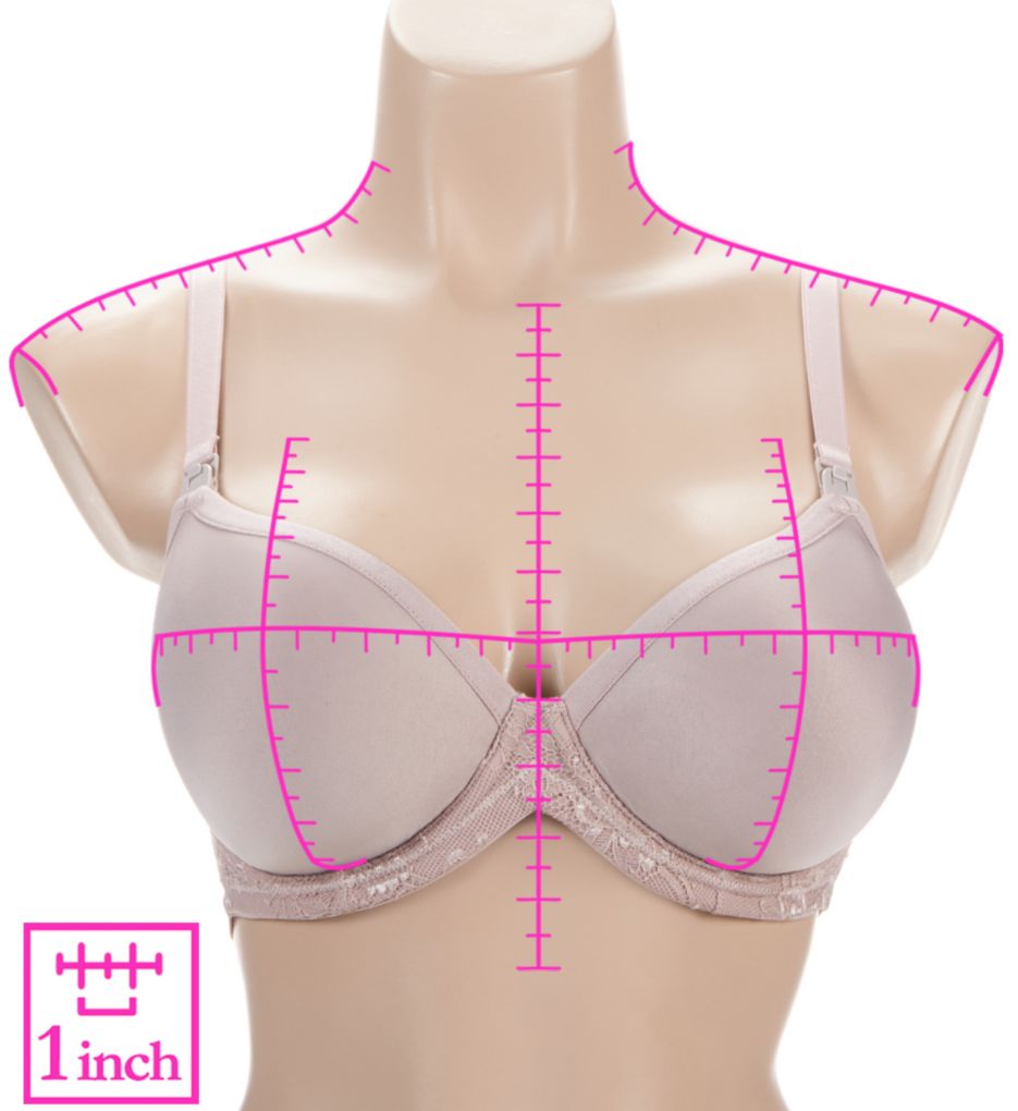 Waffles 3D Spacer Foam Underwire Nursing Bra-ns7