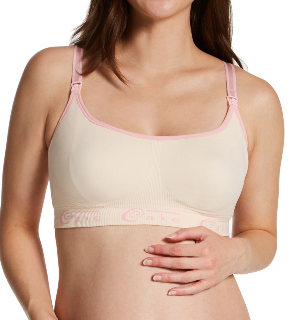 Cotton Candy Seamless Racerback Nursing Bra-acs