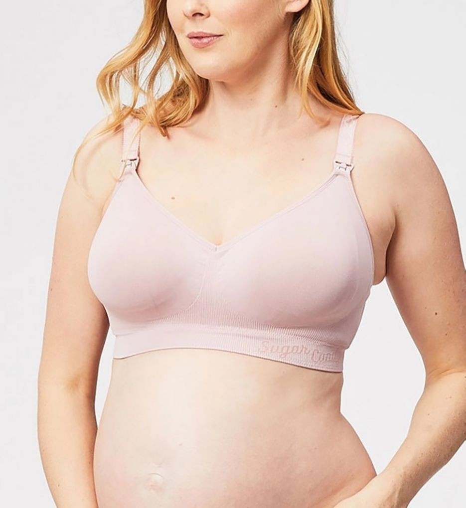 Sugar Candy Fuller Bust Seamless Nursing Bra in Pink by Sugar