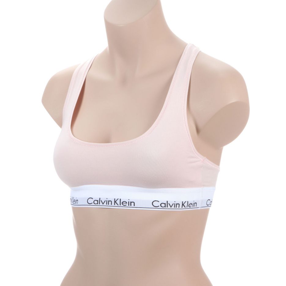 Calvin Klein Modern Cotton Bralette White F3785 - Free Shipping at