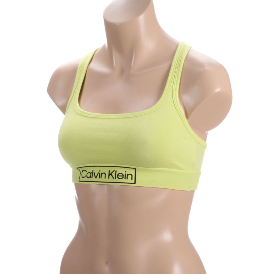 Calvin Klein Unlined Bralette Iridescent Catrina QF6768-321 - Free