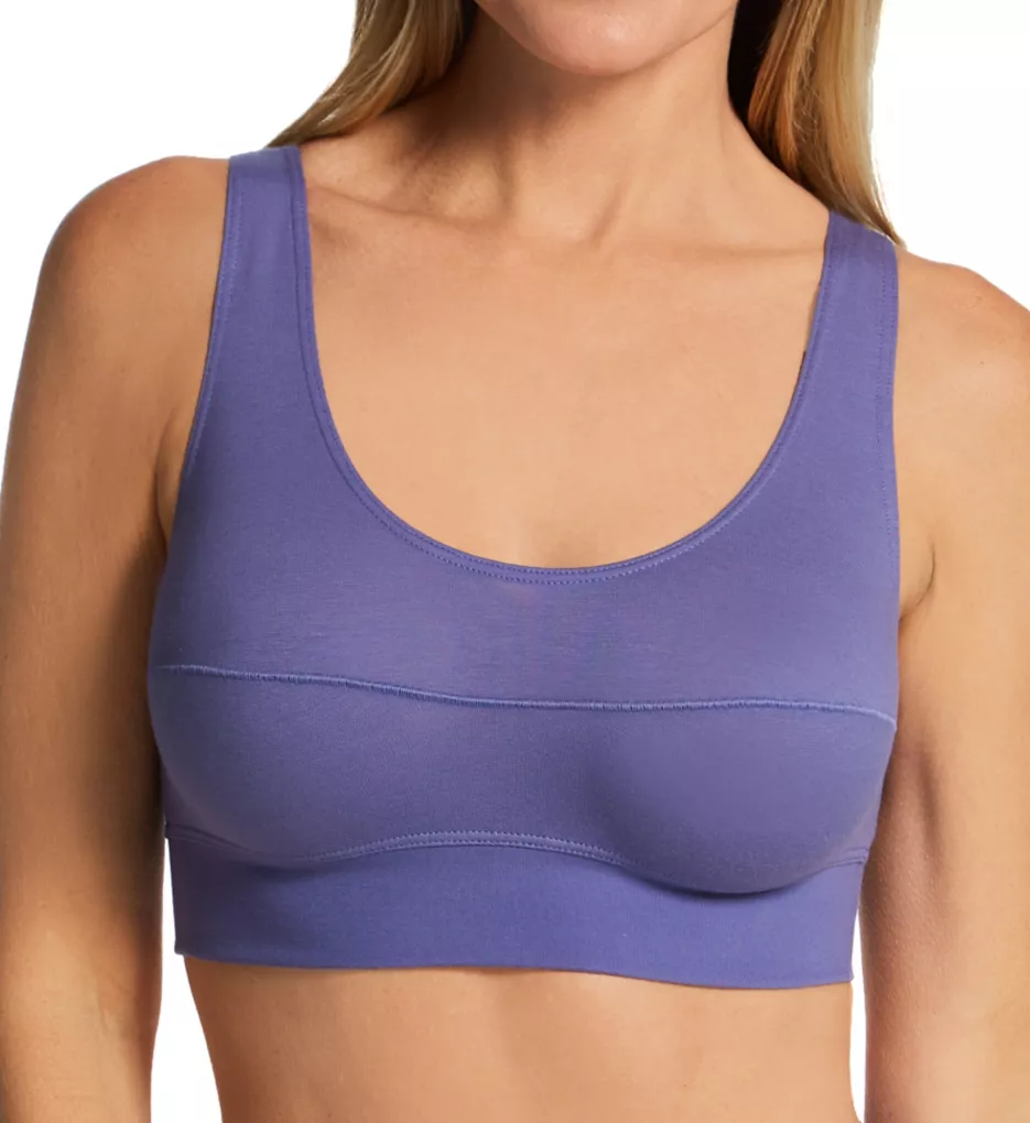 Elastic Bralette Soft Bra Twilight Purple XS