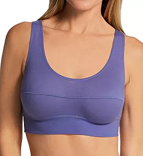 Elastic Bralette Soft Bra Twilight Purple XS