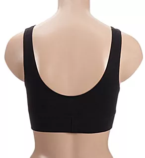 Elastic Bralette Soft Bra Black XS