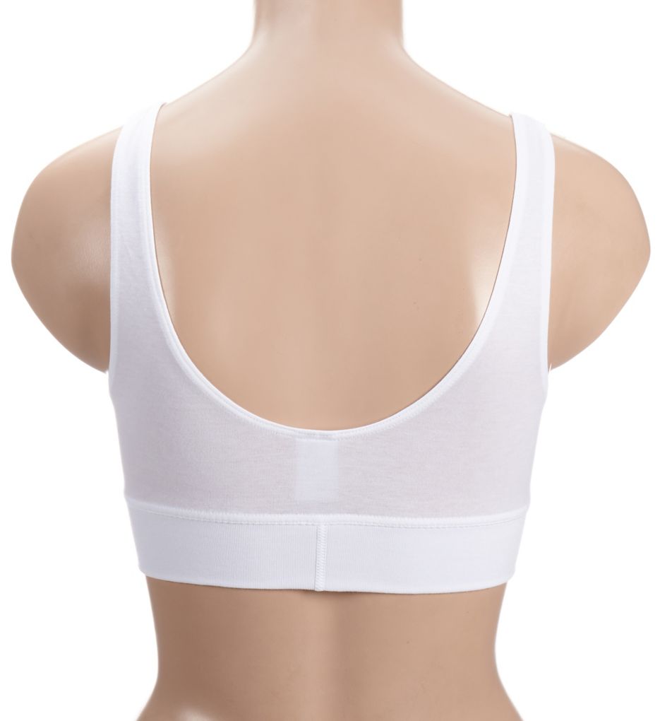 Calida Elastic Bralette Soft Bra White M  - Image 2