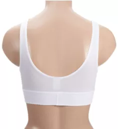 Elastic Bralette Soft Bra White XS